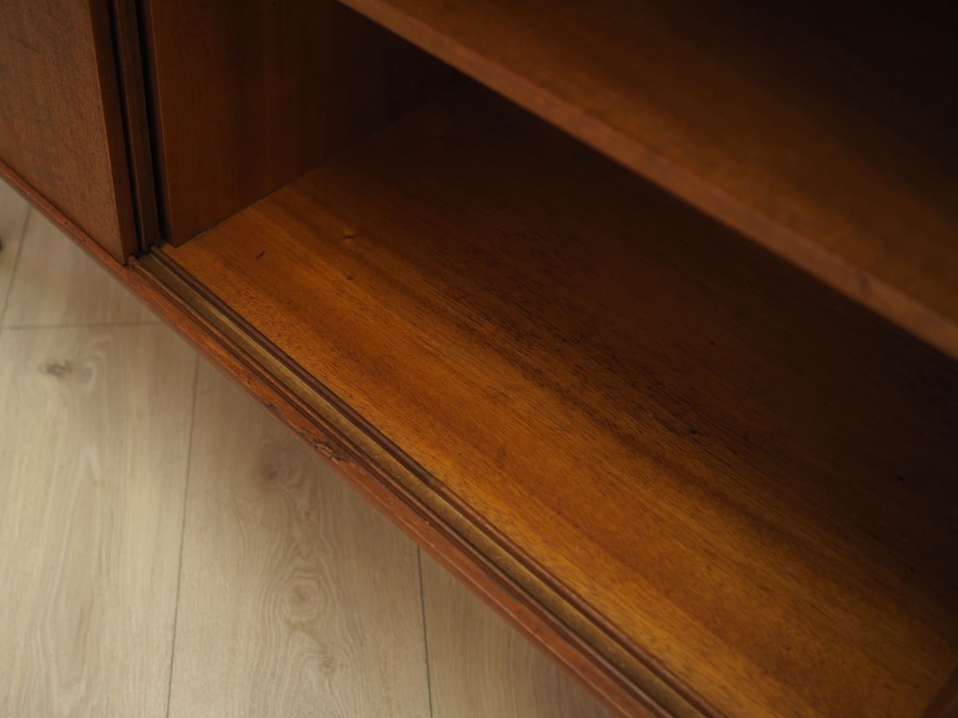 Sideboard Westergaards Møbelfabrik, teak brązowy, Dania, lata 70. - 393597