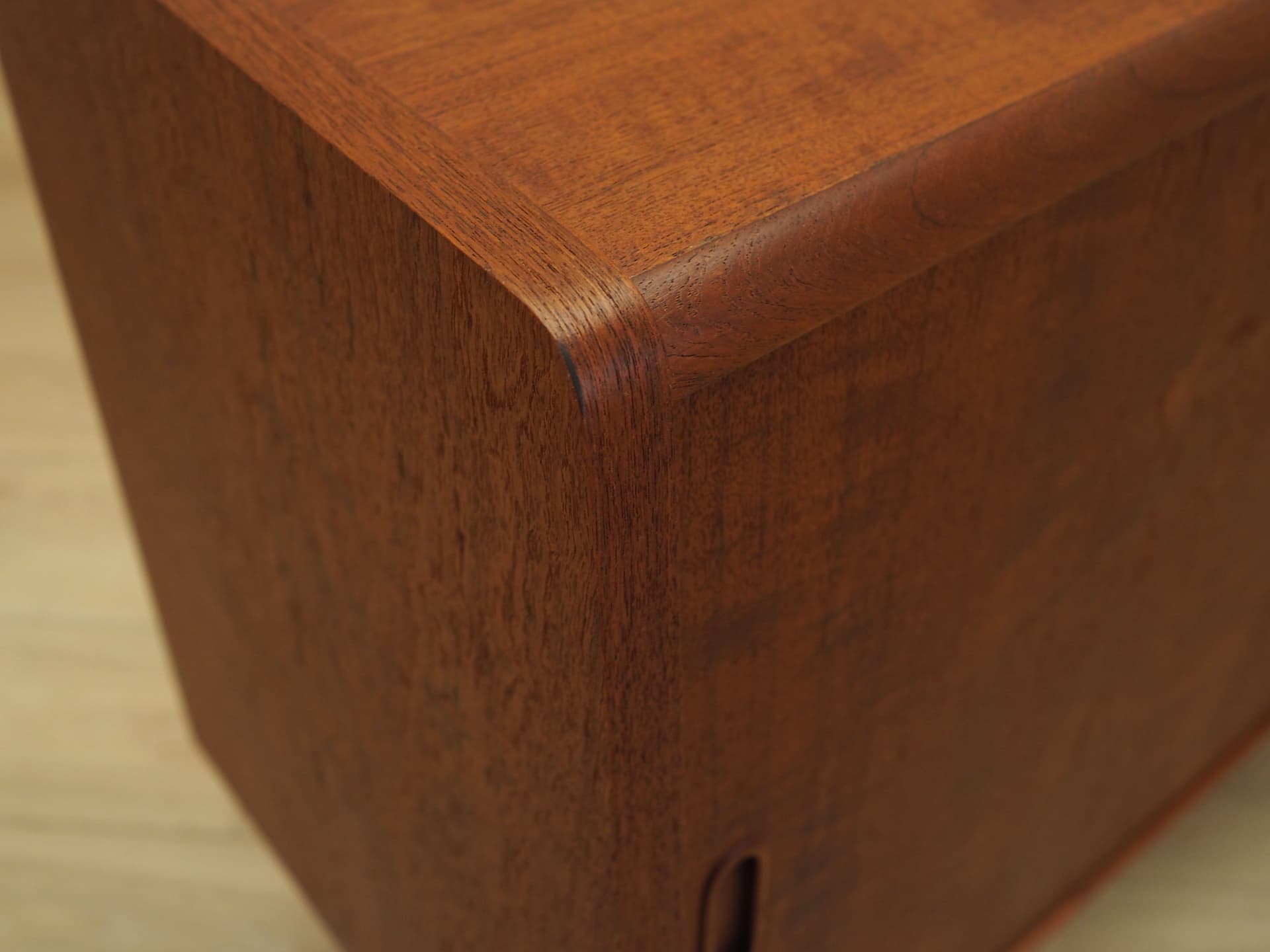 Sideboard Westergaards Møbelfabrik, teak brązowy, Dania, lata 70. - 393590