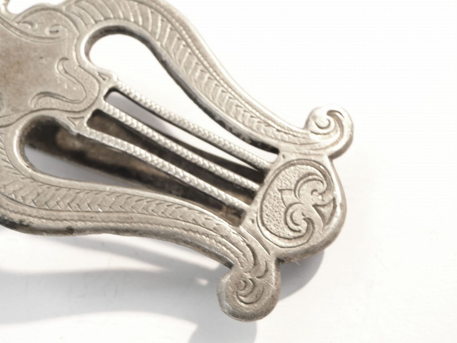 Watch Fob Pendant Lyre, silver, Austro-Hungary, early 20th c. - 393616