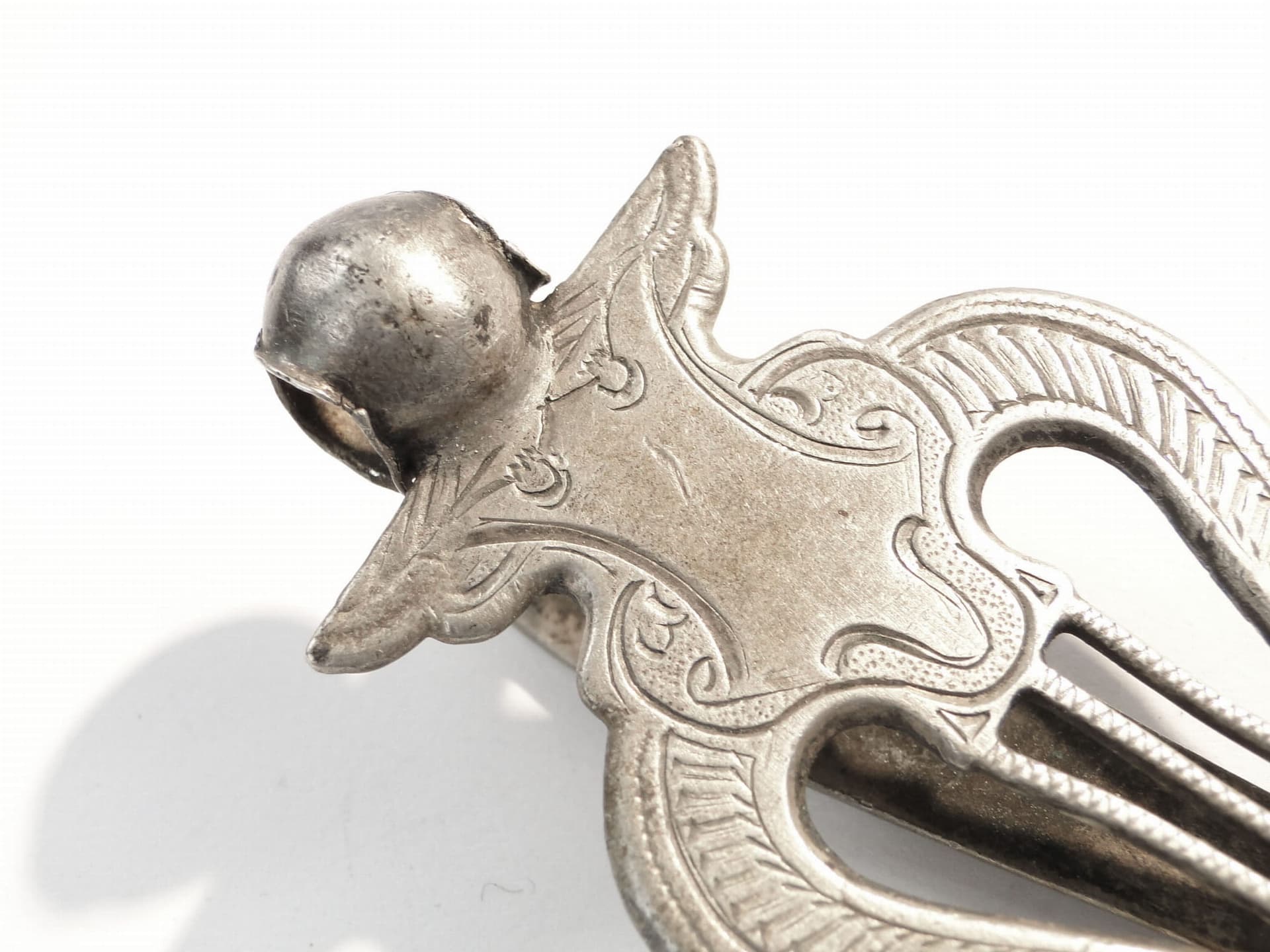 Watch Fob Pendant Lyre, silver, Austro-Hungary, early 20th c. - 393617