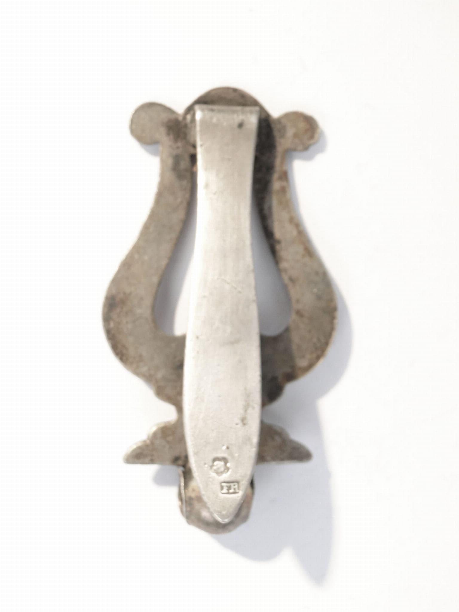 Watch Fob Pendant Lyre, silver, Austro-Hungary, early 20th c. - 393619