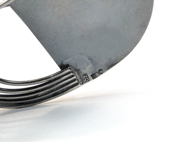 Brooch, modernist, silver, Orno, Poland, 1980s - 393905