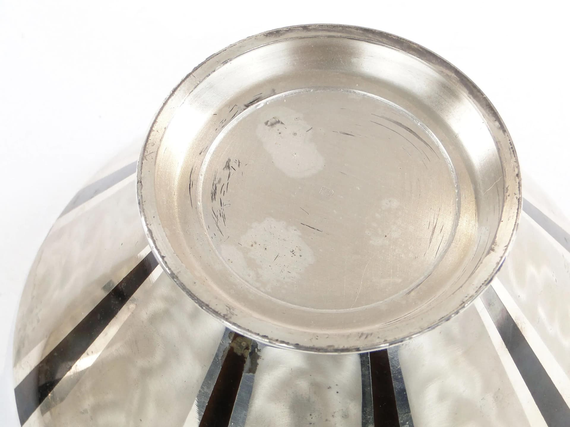 Bonbonniere Art Deco, Ikora, silver, brass, WMF, Germany, 1930s. - 29216