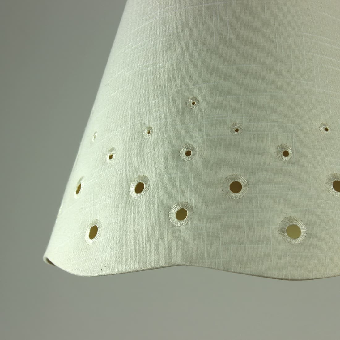 Floor lamp, brown walnut, silver chrome steel, beige textile, by J. Halabala, UP Závody, 1930s. - 394396