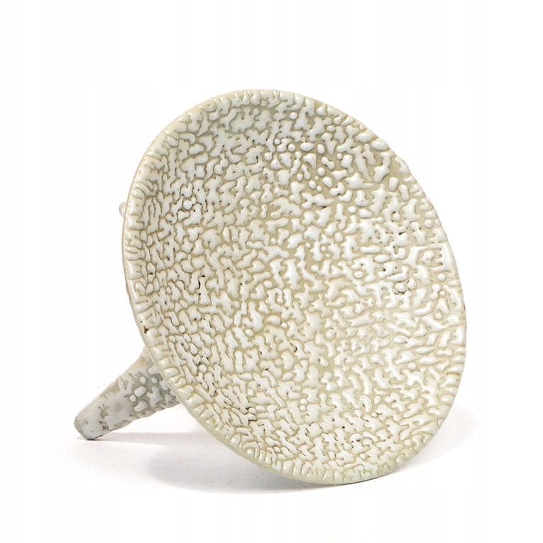 Bowl New Look, white beige grey porcelainite, by W. Gołajewska, Zakłady Porcelitu Stołowego Pruszków, Poland, 1960s. - 394462