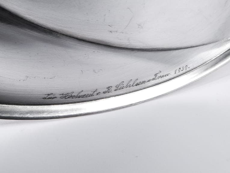 Centerpiece Art Deco, silver, brass, WMF, Germany, 1930s - 394502