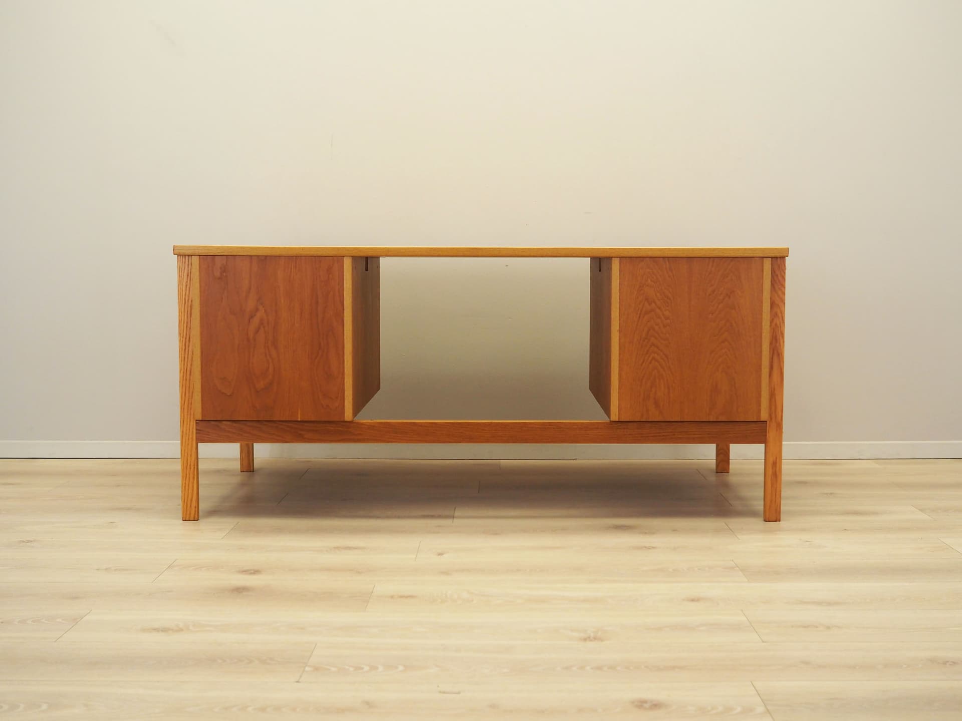Desk, light brown ash, Norway, 1970s. - 64812