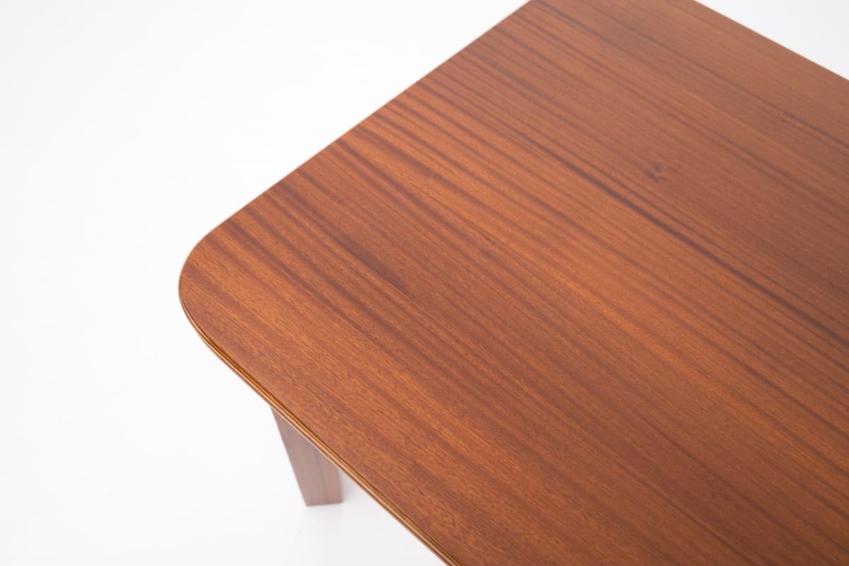 Extendable Table Art Deco, brown walnut, Poland, 1930s - 395120