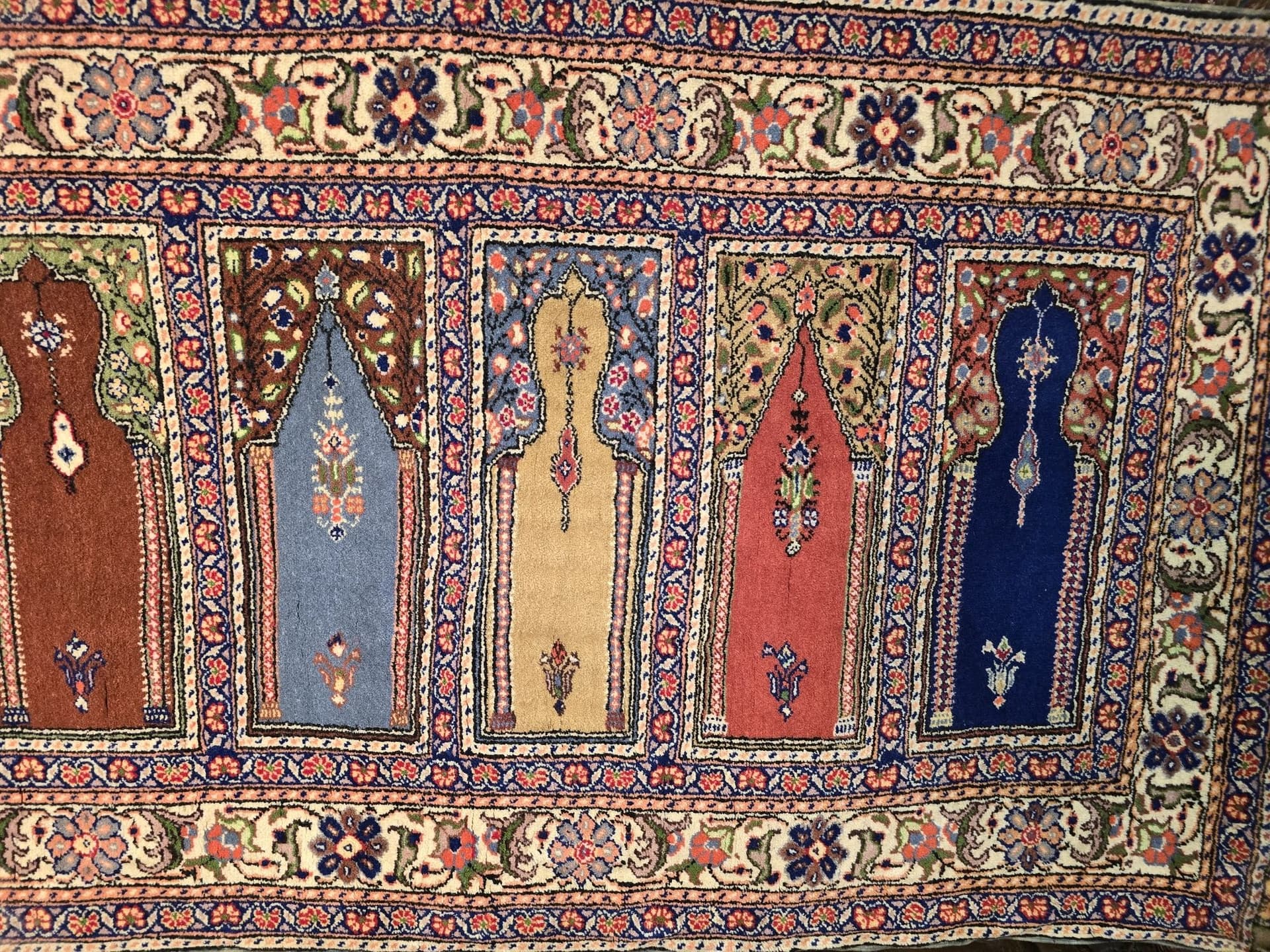 Rug Kayseri Anatolia, 230x90 cm, multicolor wool, Turkey - 395353