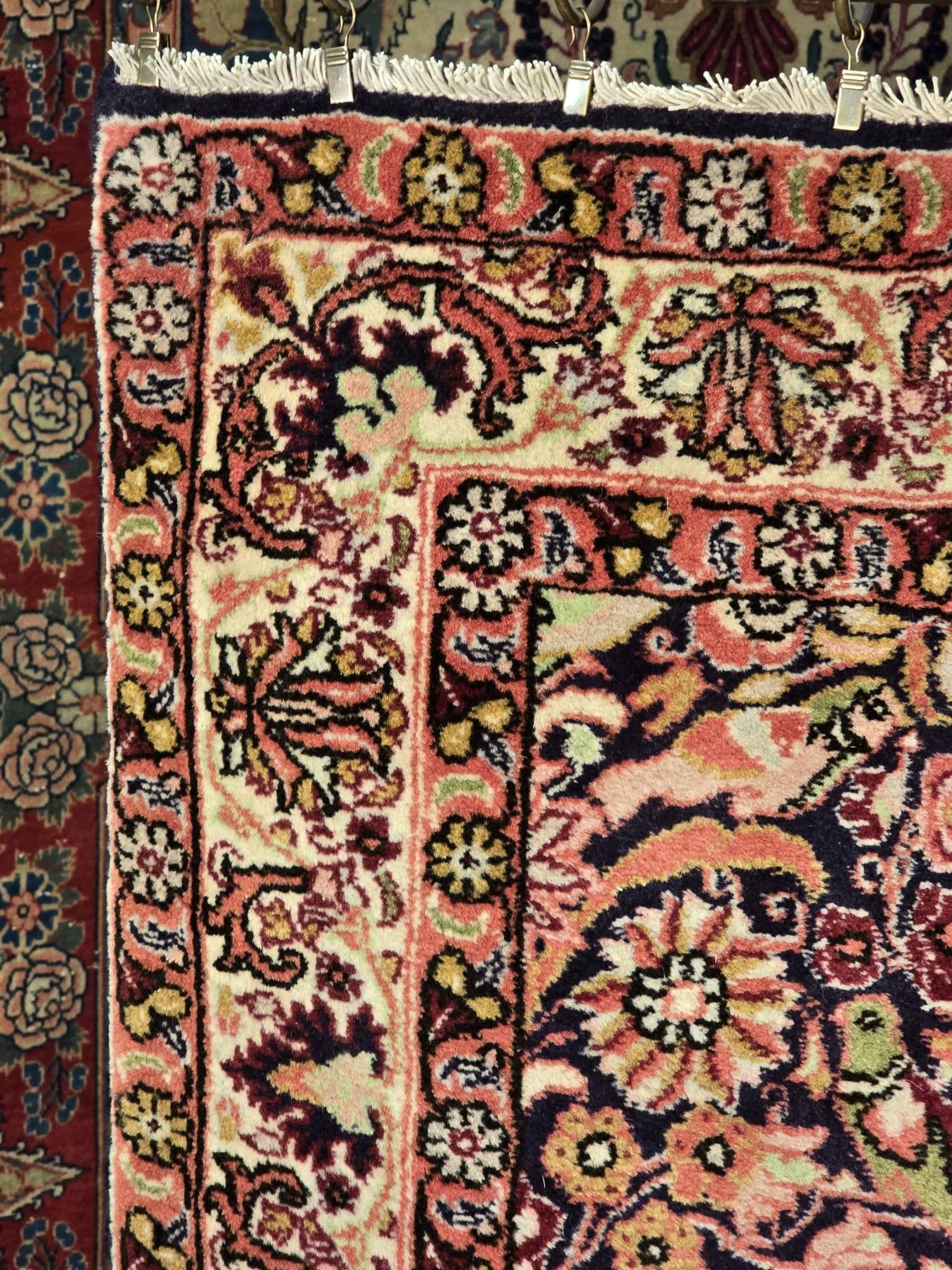 Dywan Bidjar Takab 93x150 cm, niebieski, wełna, Iran, XIX w. - 395541