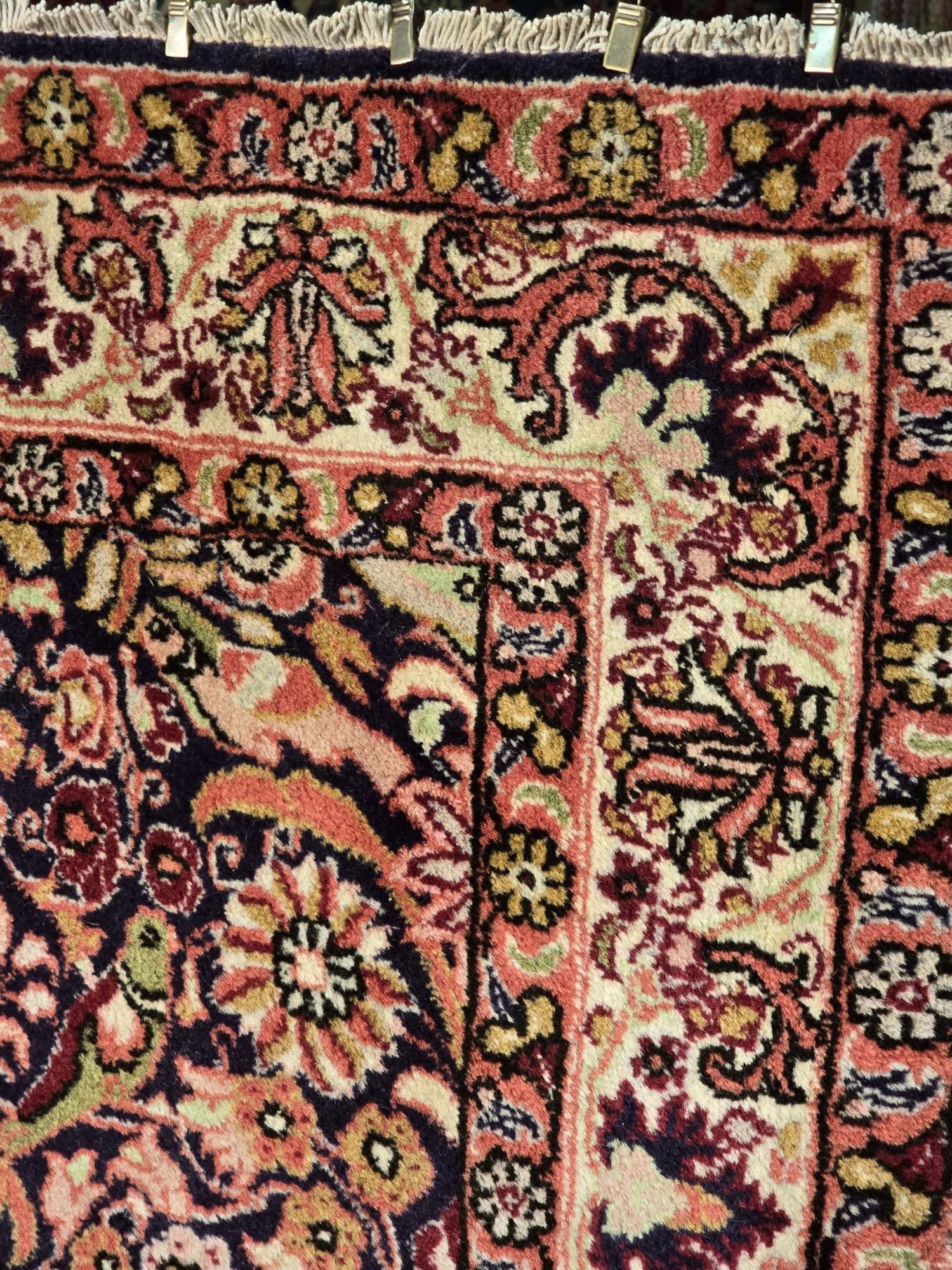 Dywan Bidjar Takab 93x150 cm, niebieski, wełna, Iran, XIX w. - 395542