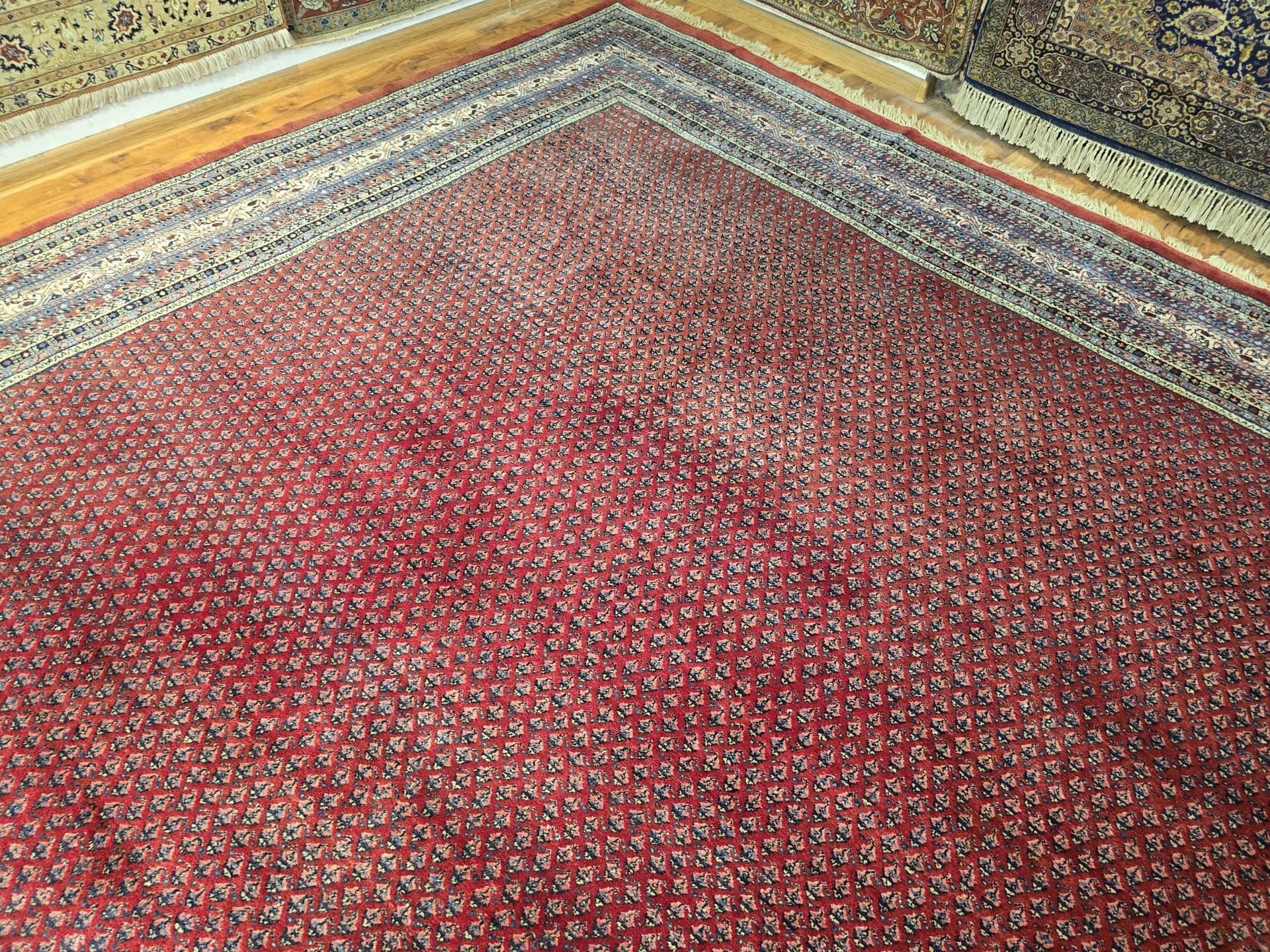 Dywan Sarough Mir, czerwony, wełna, Iran, początek XX w., 320x420 cm - 395549