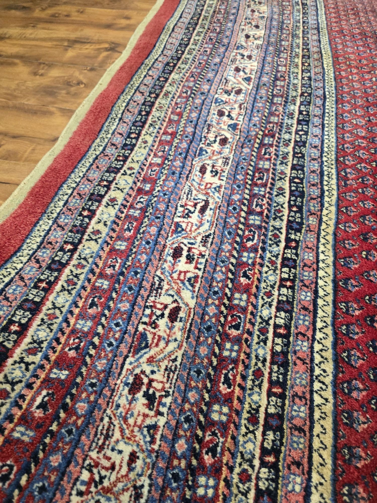 Dywan Sarough Mir, czerwony, wełna, Iran, początek XX w., 320x420 cm - 395552