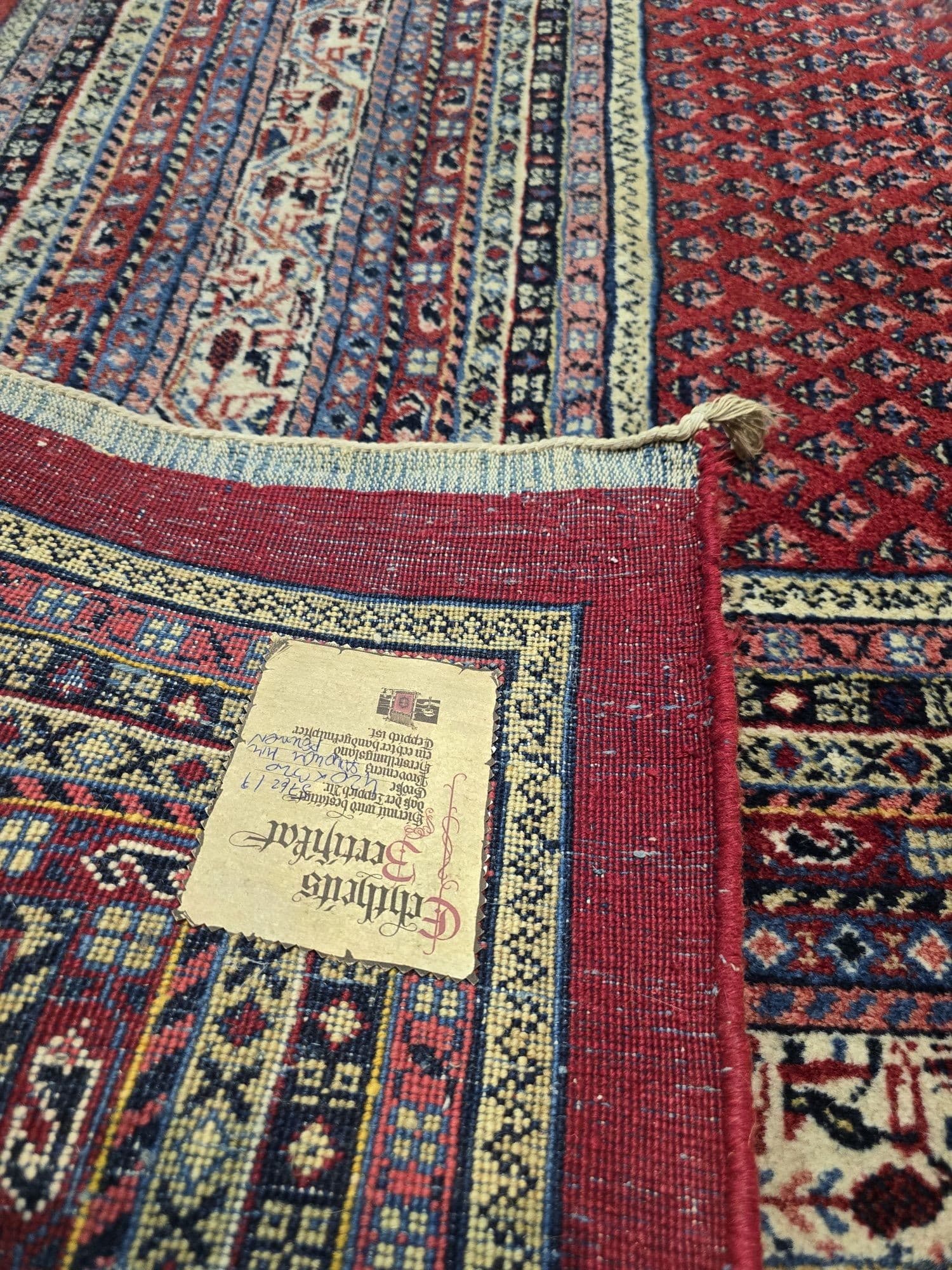 Dywan Sarough Mir, czerwony, wełna, Iran, początek XX w., 320x420 cm - 395553