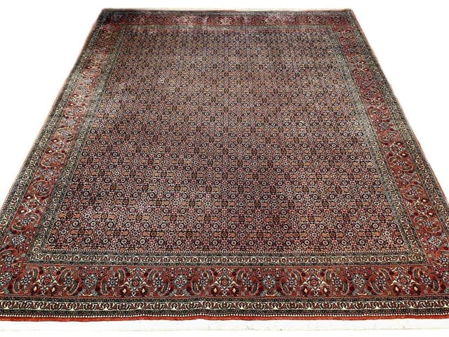 Dywan Bidjar Takab 250x350 cm, czerwony, wełna, Iran - WYMIARY