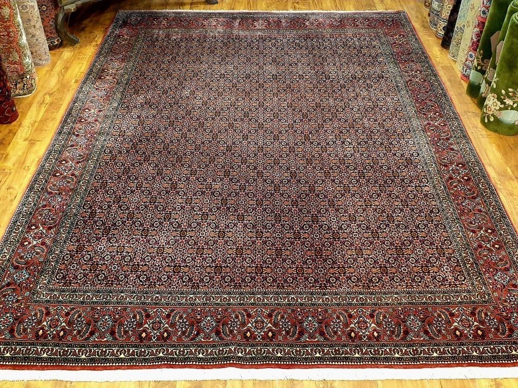 Dywan Bidjar Takab 250x350 cm, czerwony, wełna, Iran - 396113