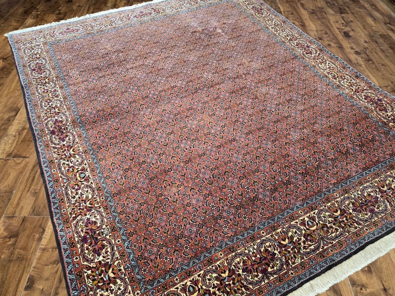 Dywan Bidjar Takab 250x200 cm, czerwony, wełna, Iran - 396125