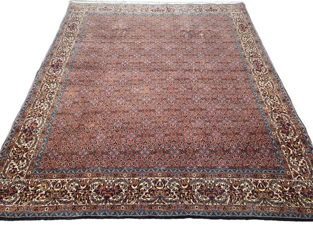 Dywan Bidjar Takab 250x200 cm, czerwony, wełna, Iran - WYMIARY