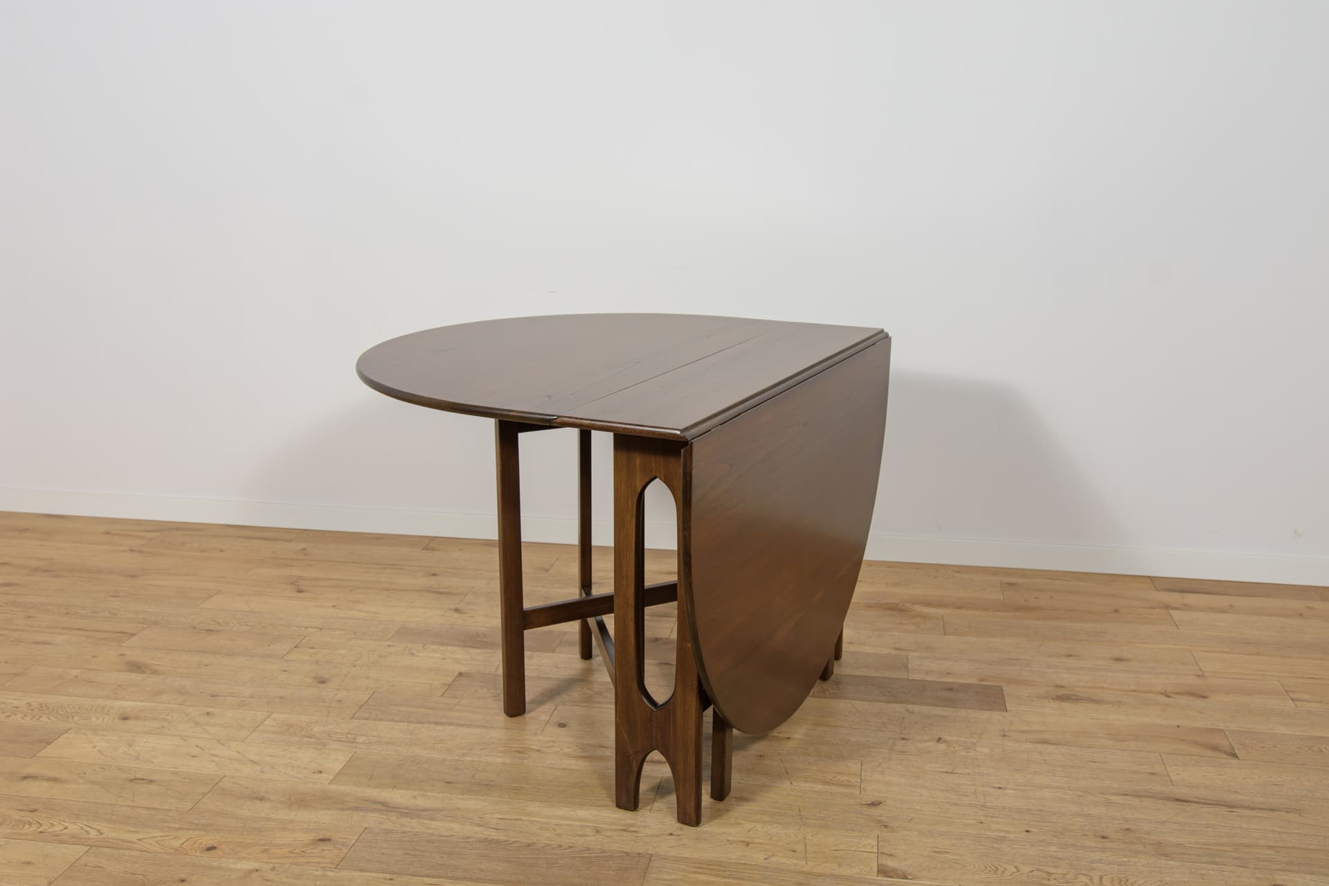 Stół rozkładany, teak brązowy, buk brązowy, Jentique, Wielka Brytania, lata 60. - 396359
