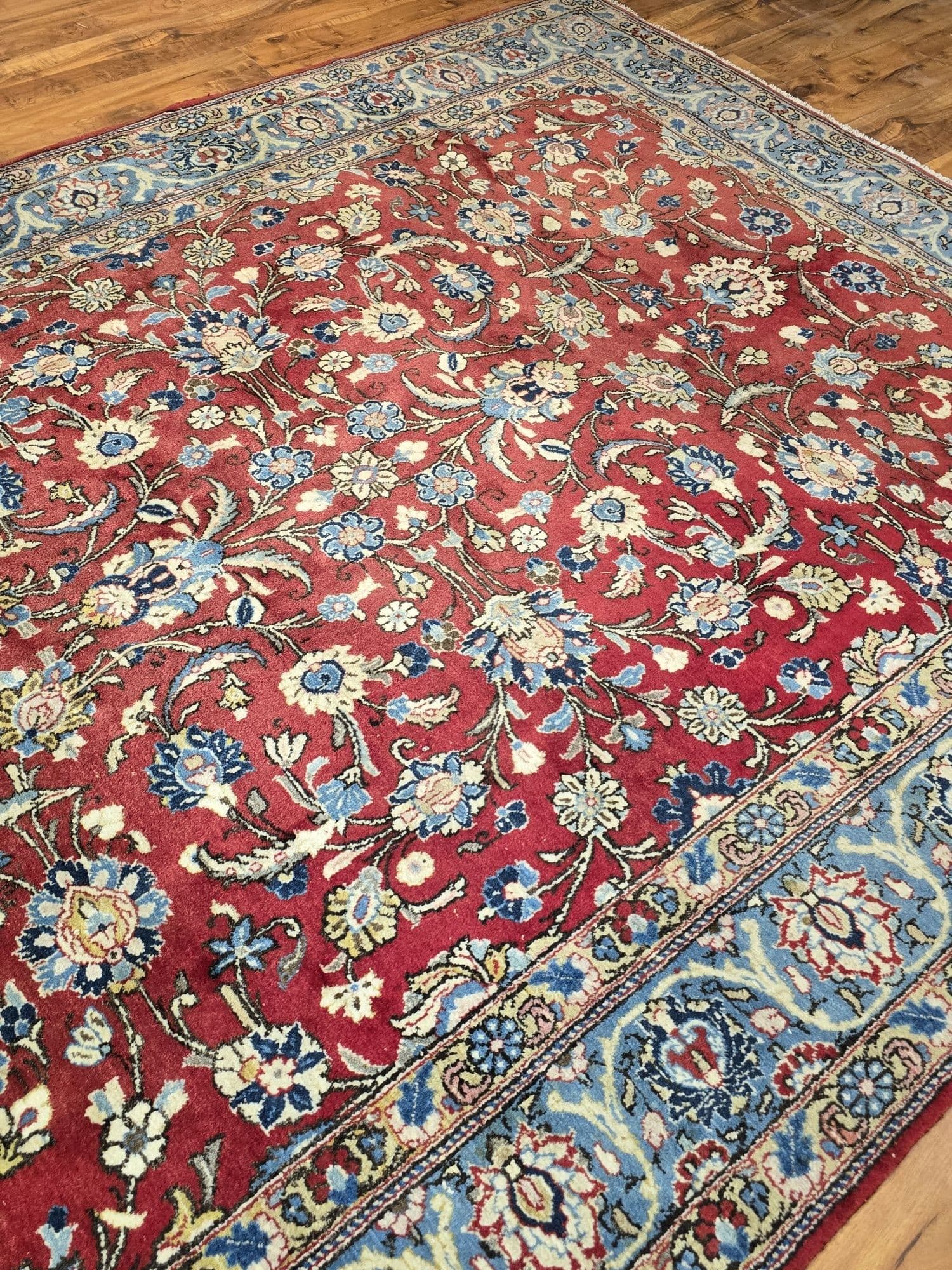 Dywan Sarough, 215x300 cm, czerwony, wełna, Iran, początek XX w. - 396572