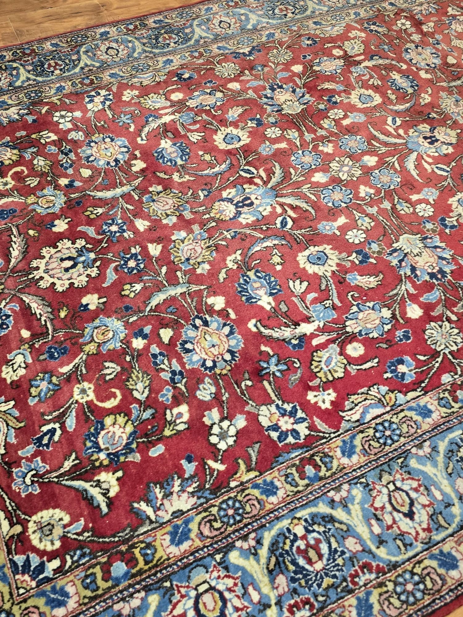 Dywan Sarough, 215x300 cm, czerwony, wełna, Iran, początek XX w. - 396573