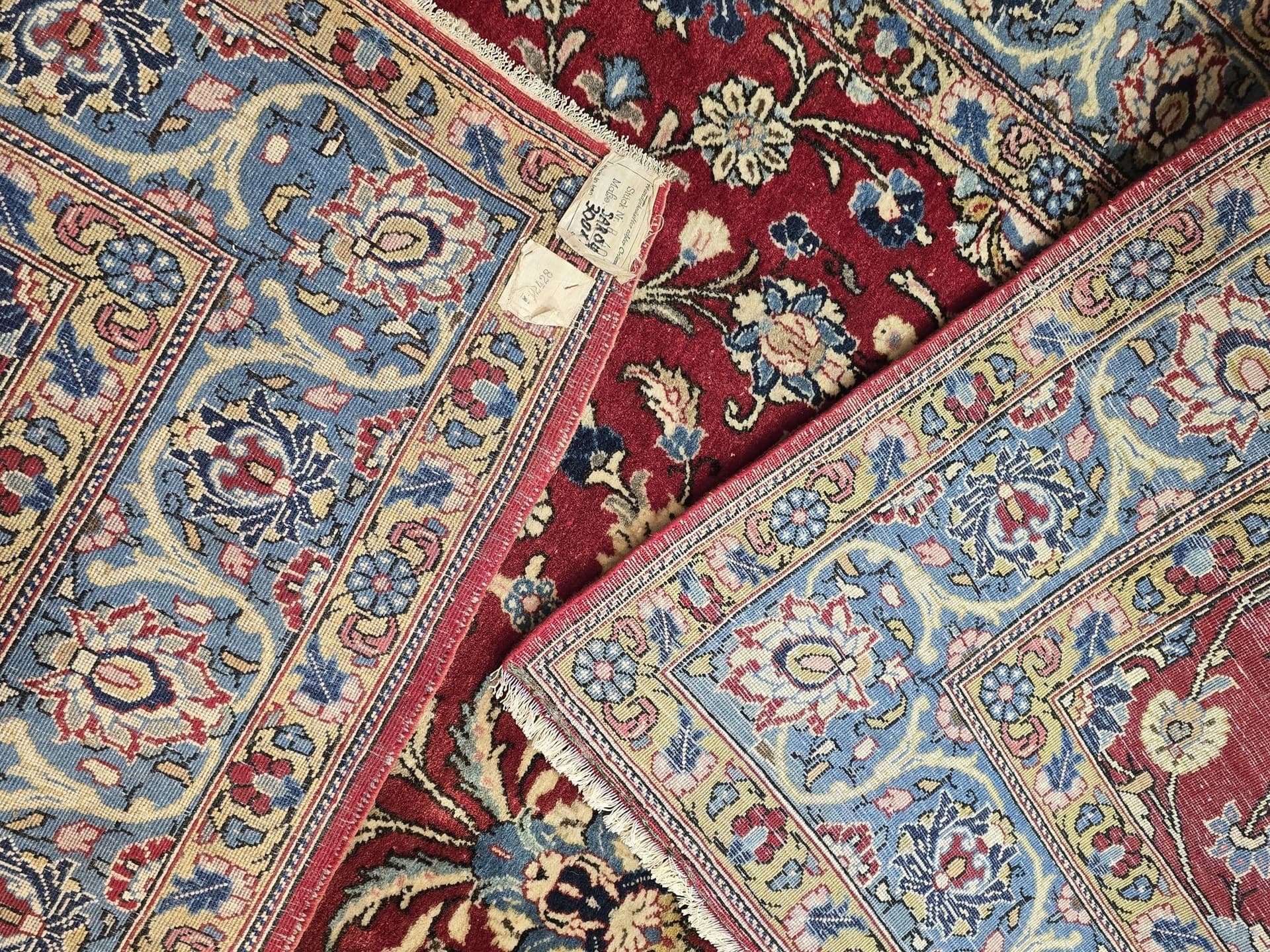 Dywan Sarough, 215x300 cm, czerwony, wełna, Iran, początek XX w. - 396576