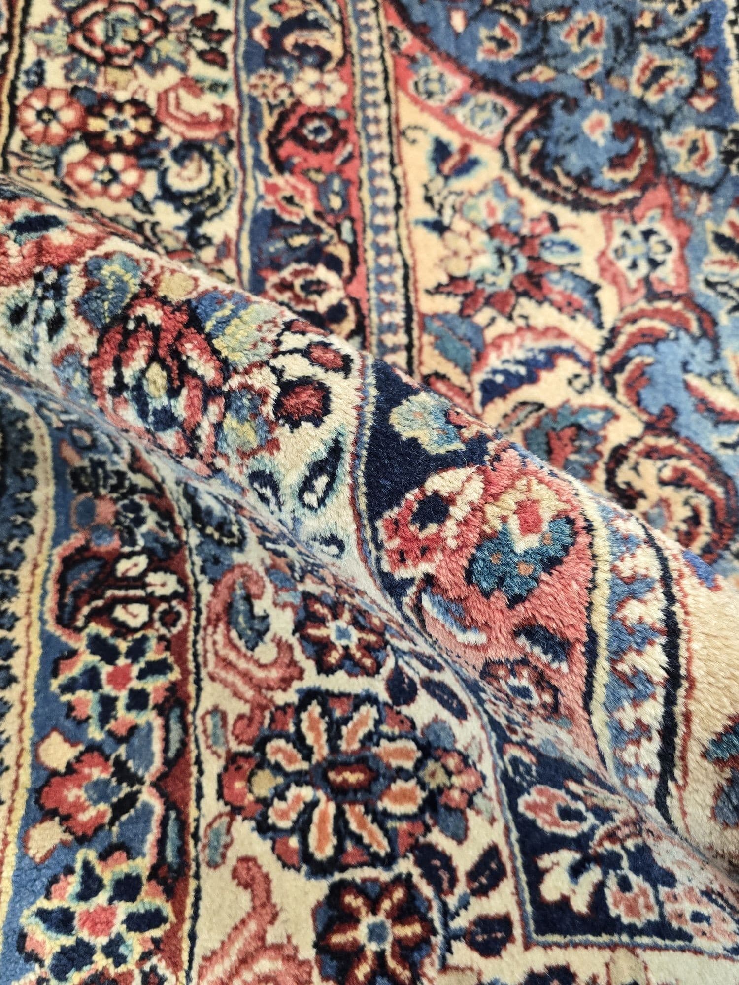 Dywan Sarough Mahal 245x310 cm, czerwony, wełna, Iran, początek XX w. - 396764