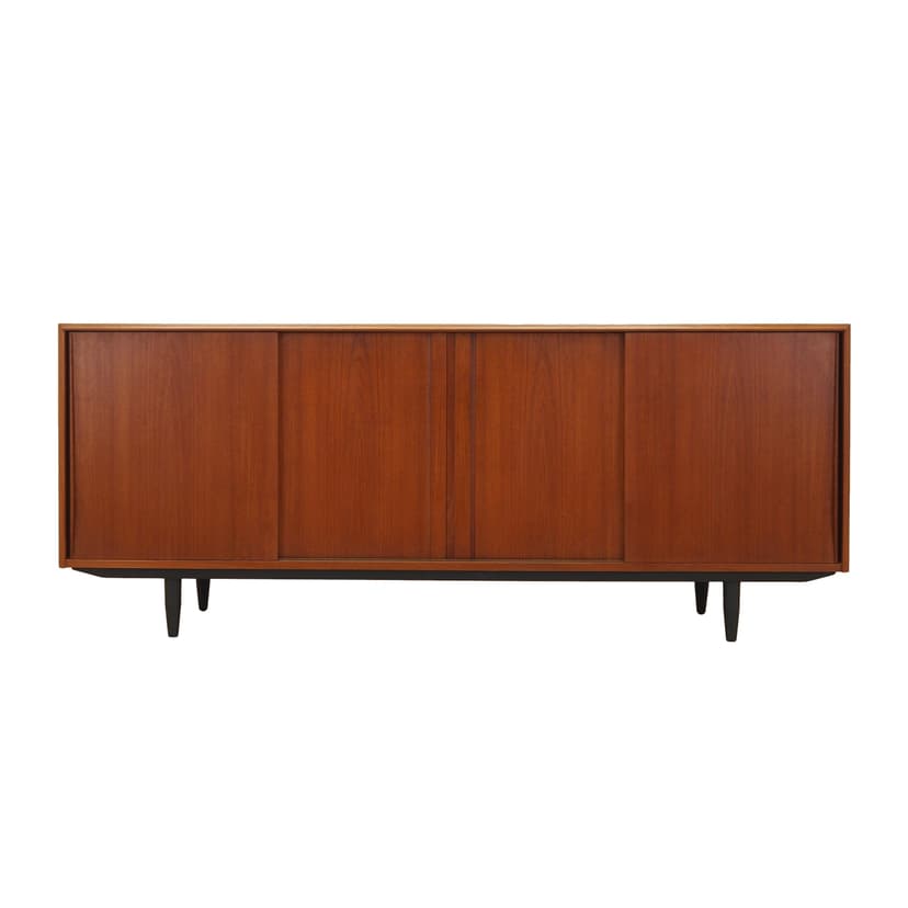 Sideboard, teak brązowy, Dania, lata 60.