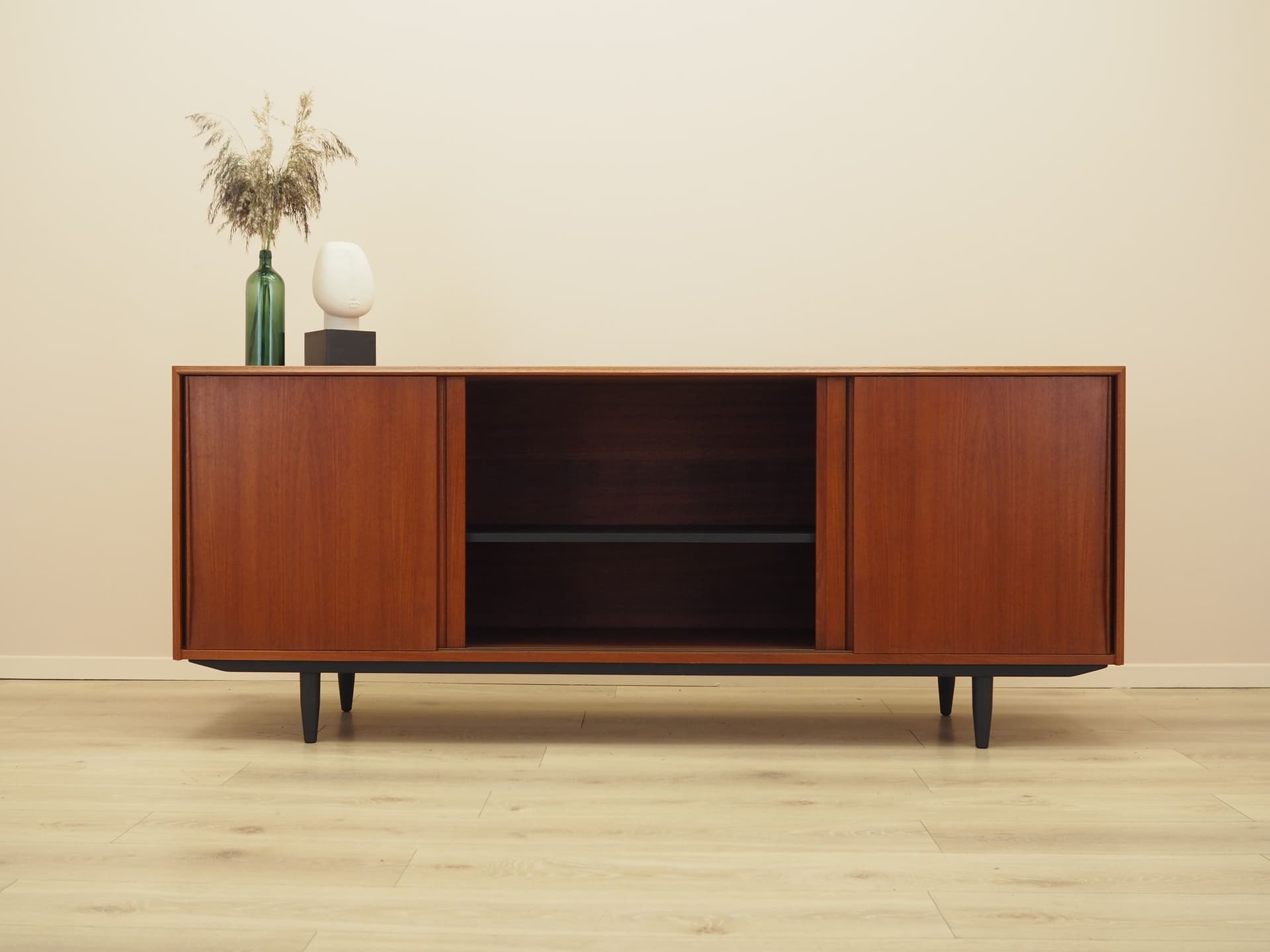Sideboard, teak brązowy, Dania, lata 60. - 397443