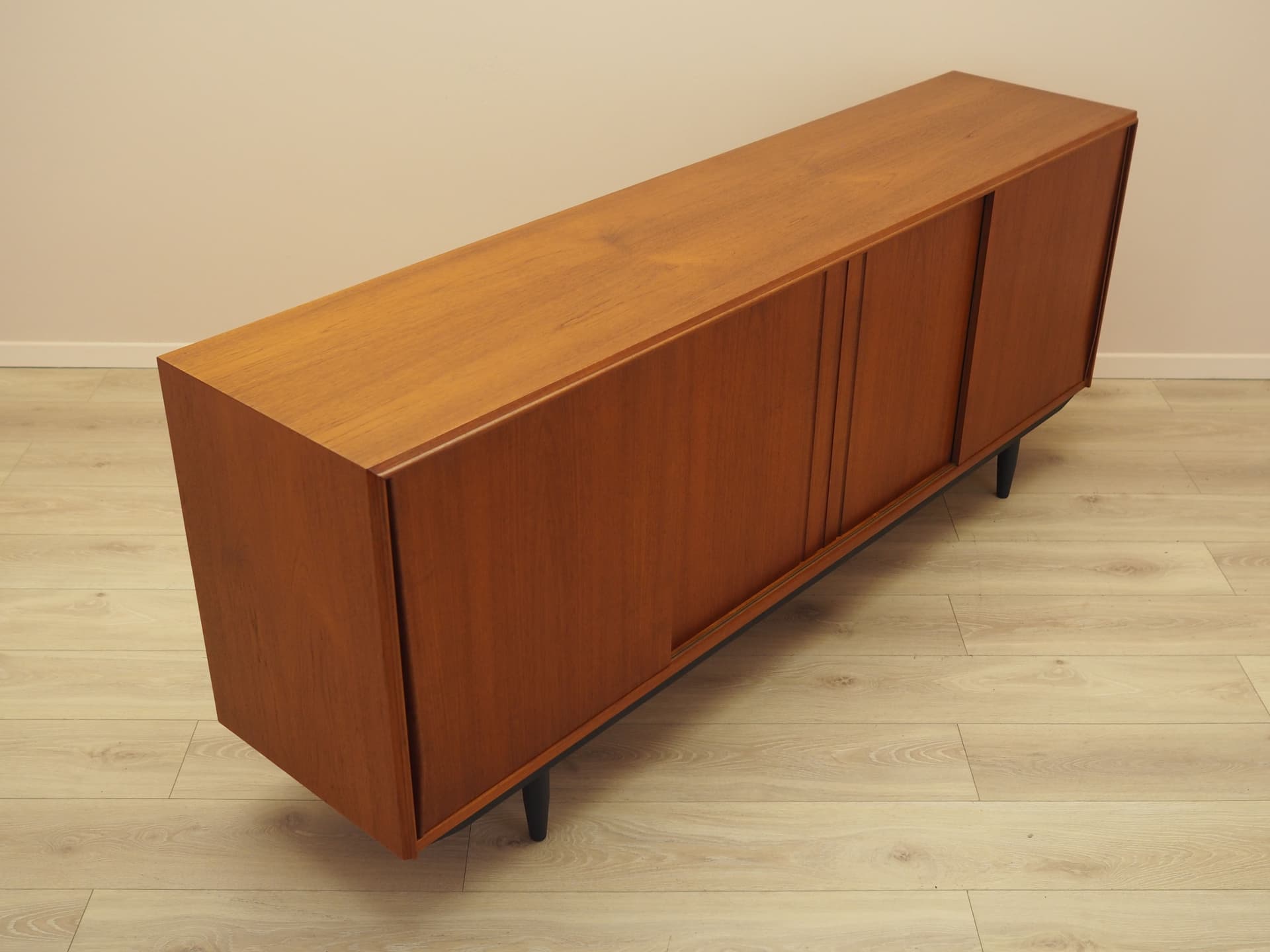 Sideboard, teak brązowy, Dania, lata 60. - 397451