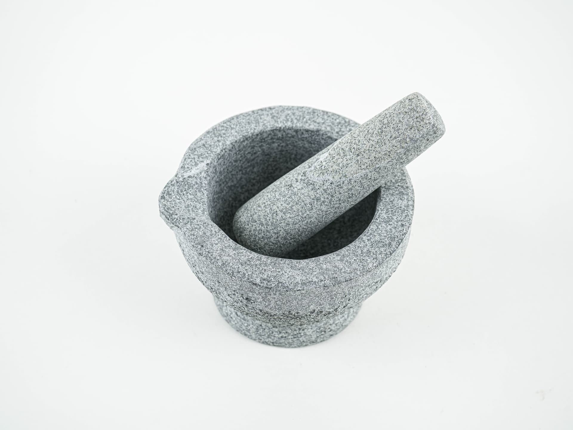 Mortar, grey stone, Denmark, 1970s. - 397618