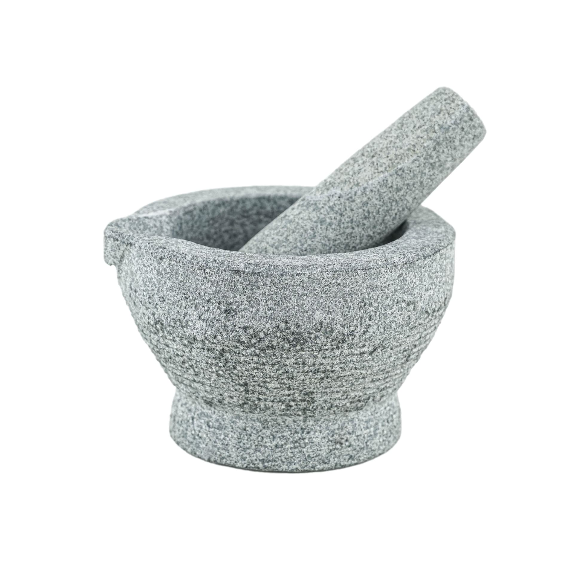 Mortar, grey stone, Denmark, 1970s.