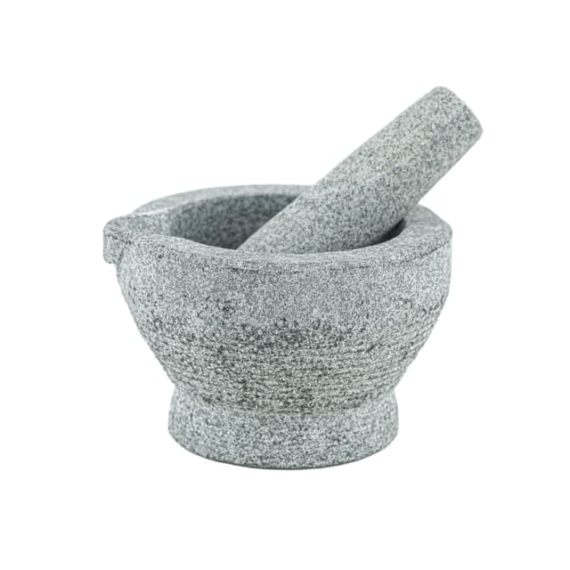 Mortar, grey stone, Denmark, 1970s. - DIMENSION