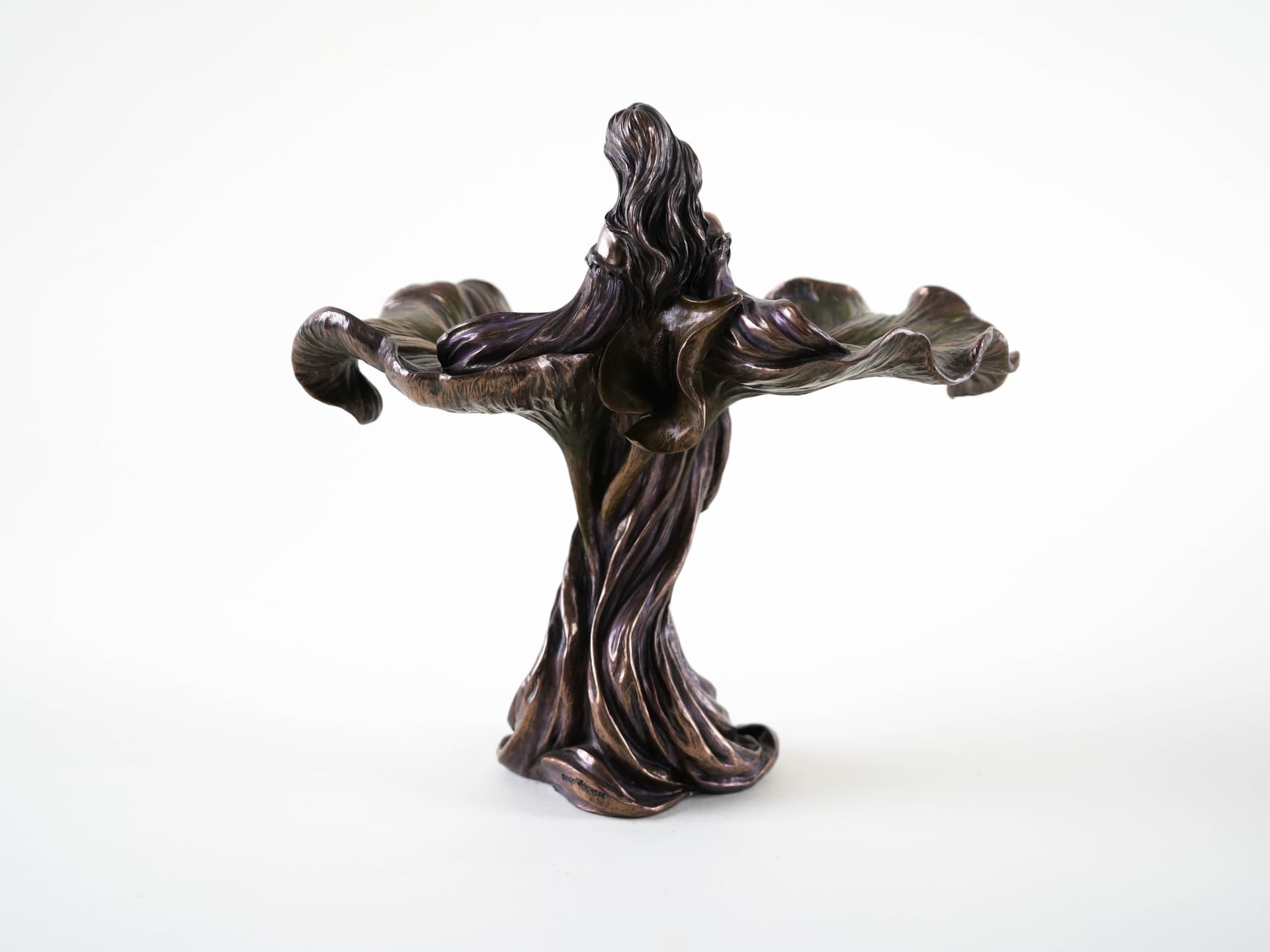 Figurka kobieca, Art Deco, mosiądz brązowy, XIX w. - 398029
