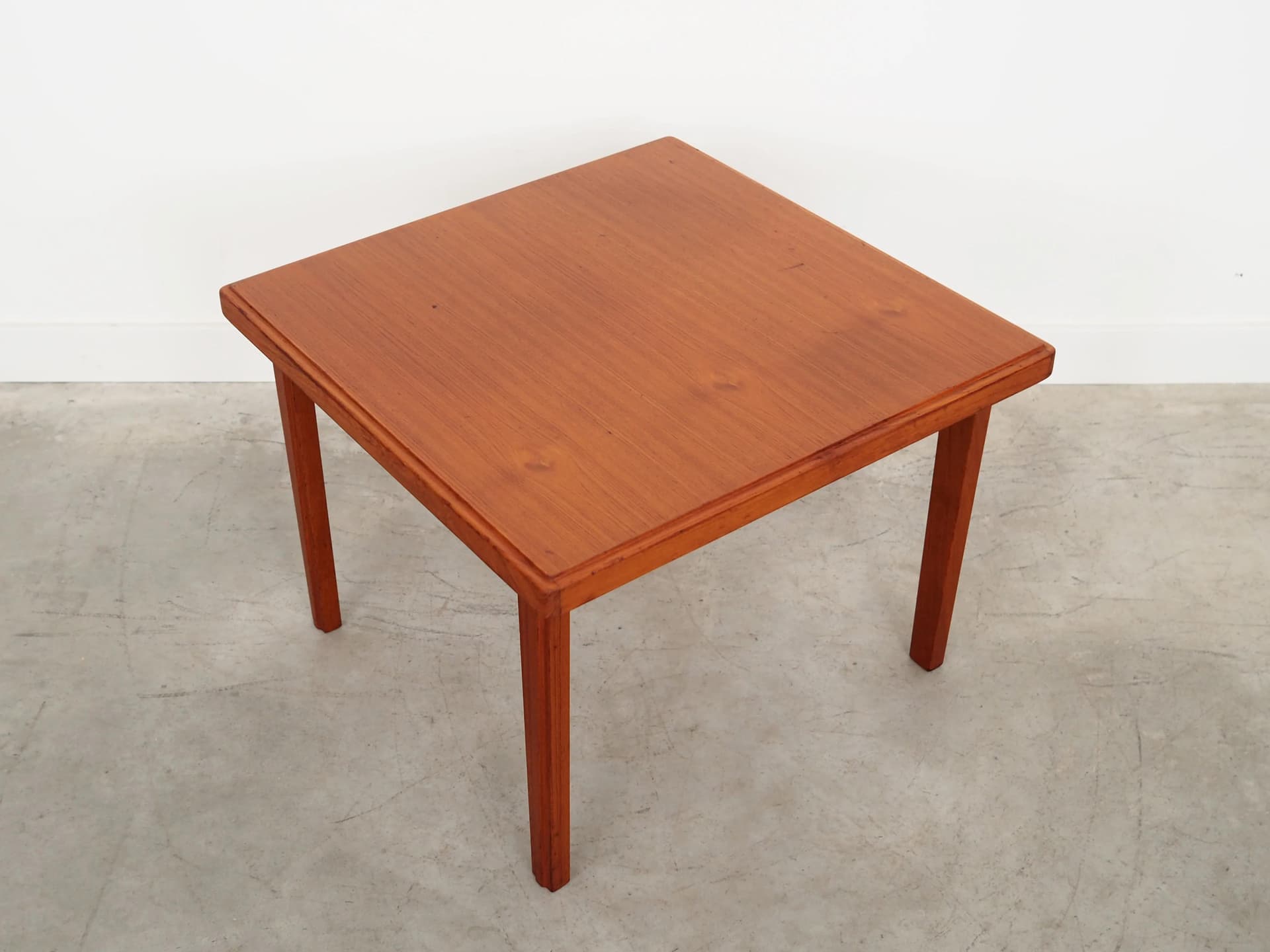 Coffee table, orange teak, Denmark, 1970s. - 29233
