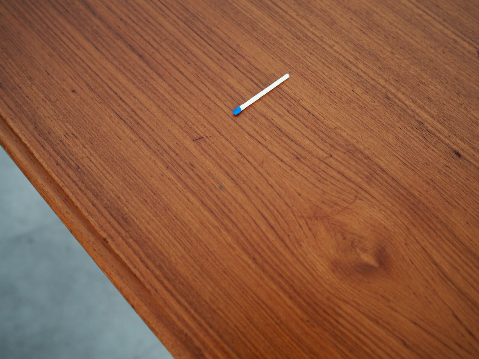 Coffee table, orange teak, Denmark, 1970s. - 64802