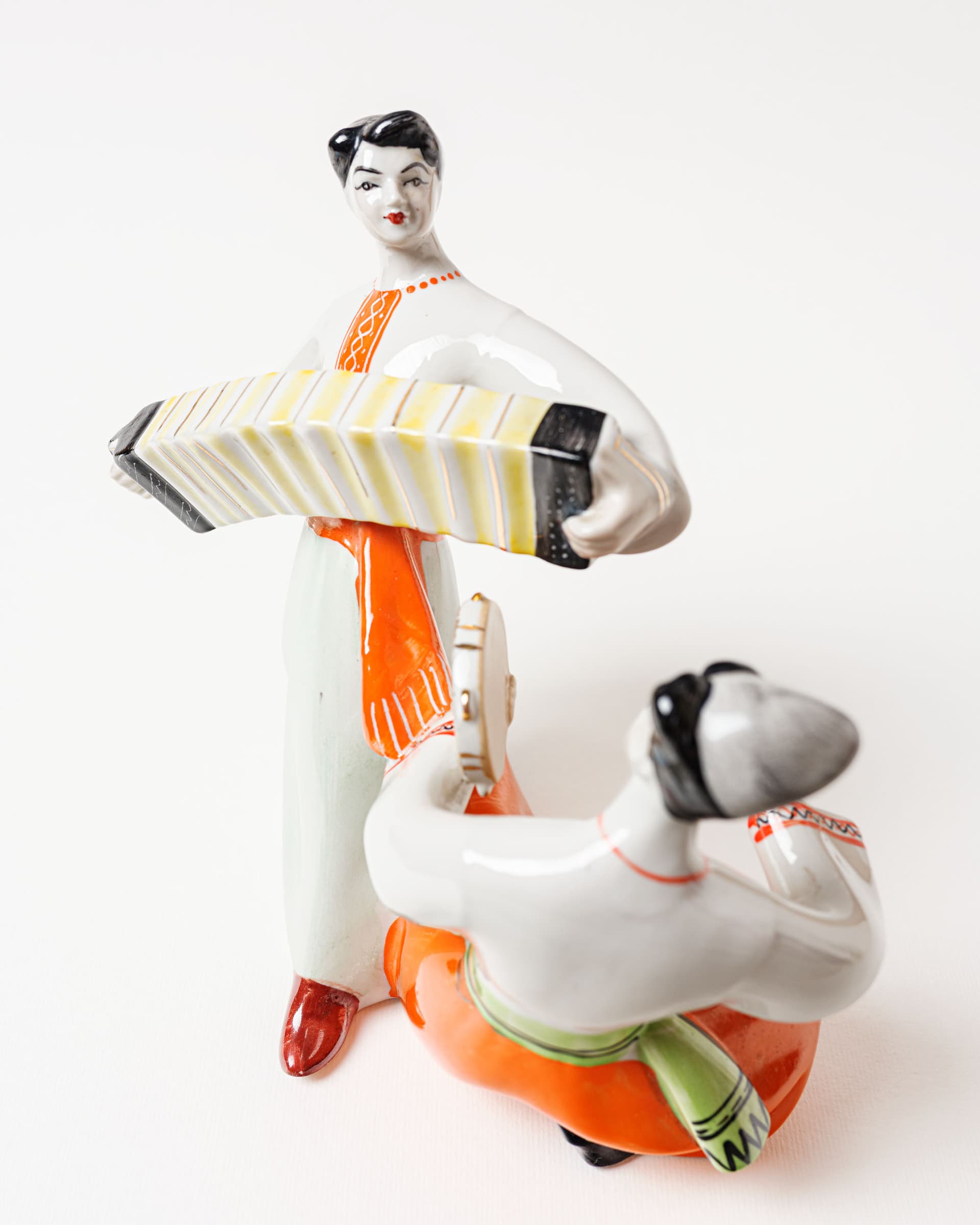 Figurine Hopak, white porcelain, Ukraine, 1970s. - 398710