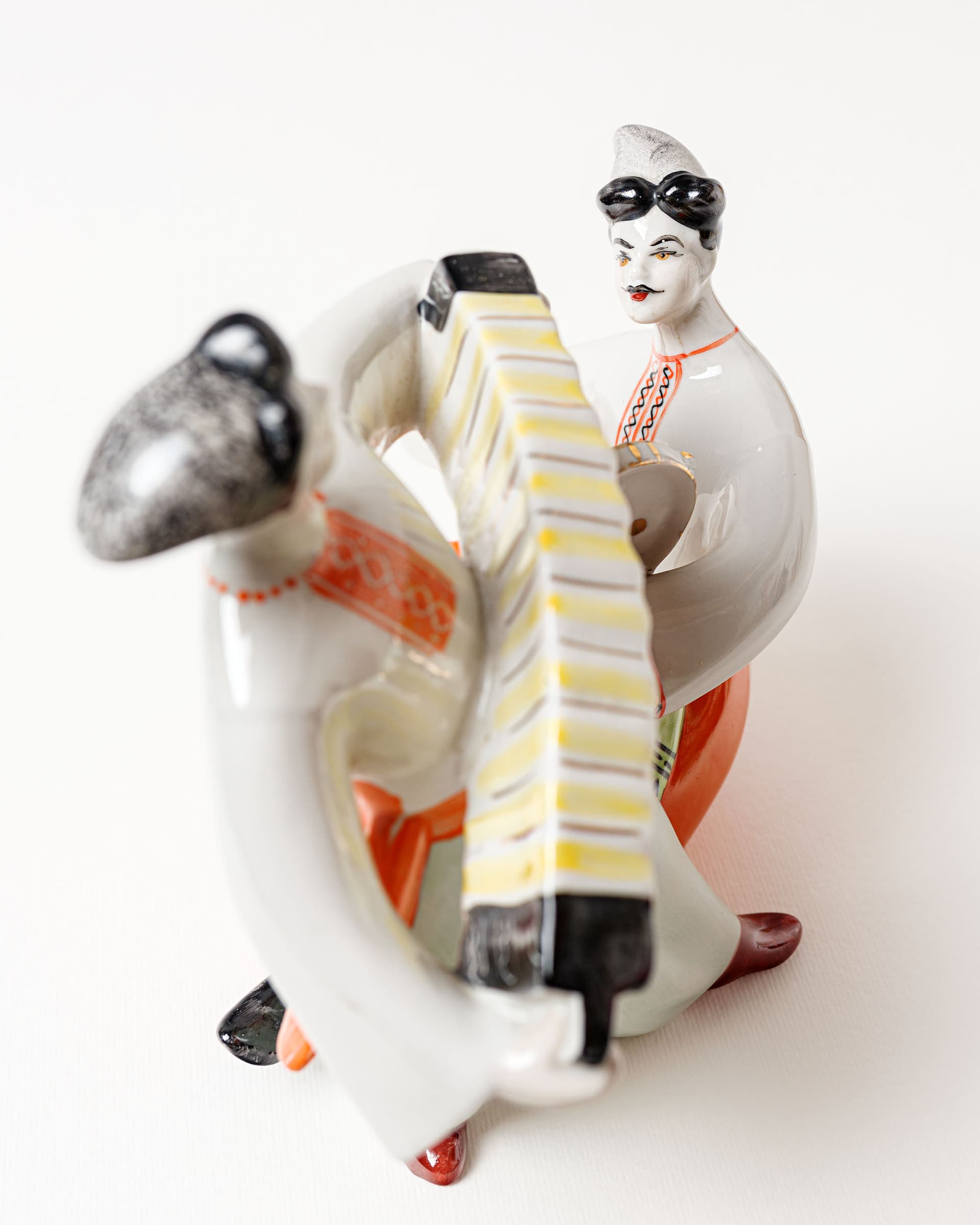 Figurine Hopak, white porcelain, Ukraine, 1970s. - 398709