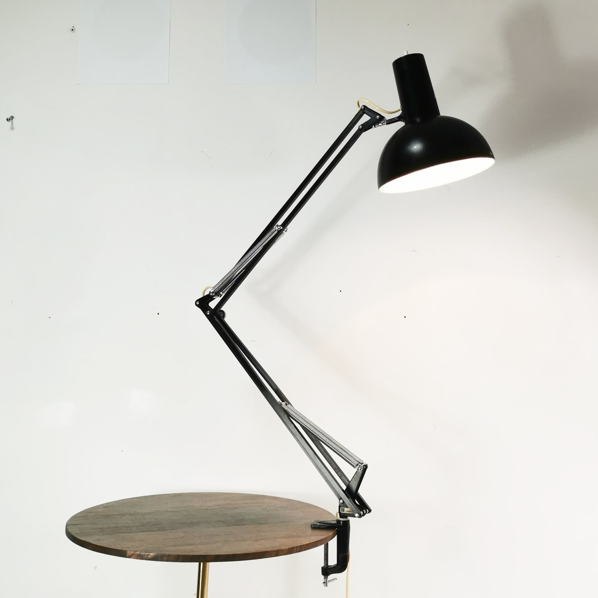 Desk lamp iT, black metal, Louis Poulsen, Denmark, 1970s. - 398924
