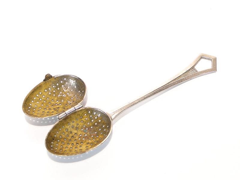 Herb and tea infuser, silver grey, other metal silver, WMF, Germany, early 20th century - 399202