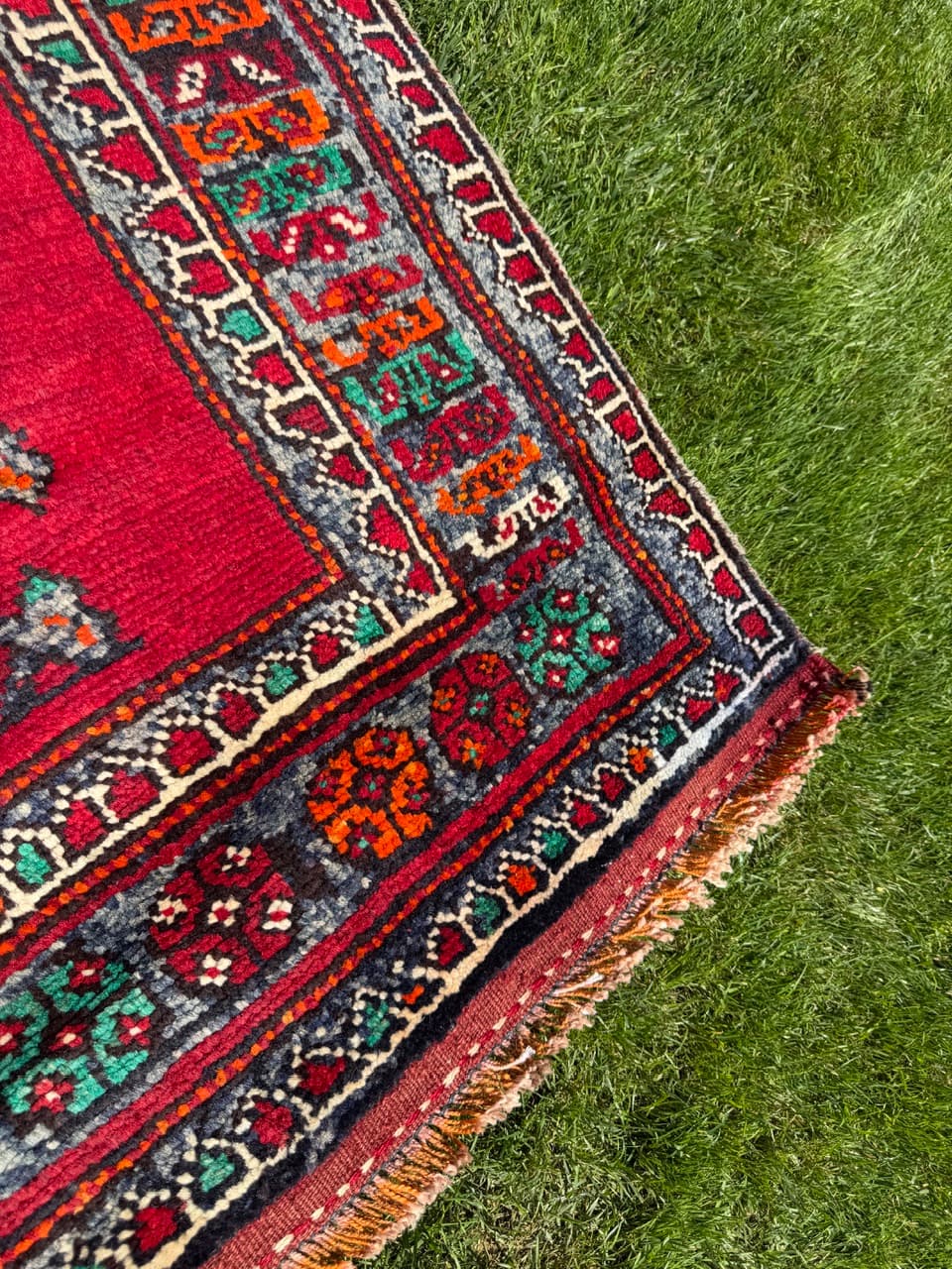 Rug Hamadan 275x155 cm, red, wool, Iran - 399220