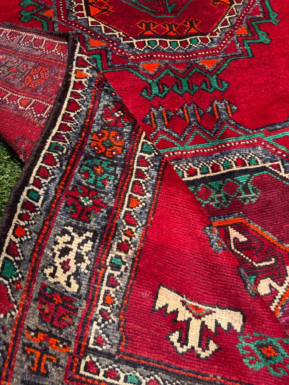 Rug Hamadan 275x155 cm, red, wool, Iran - 399222