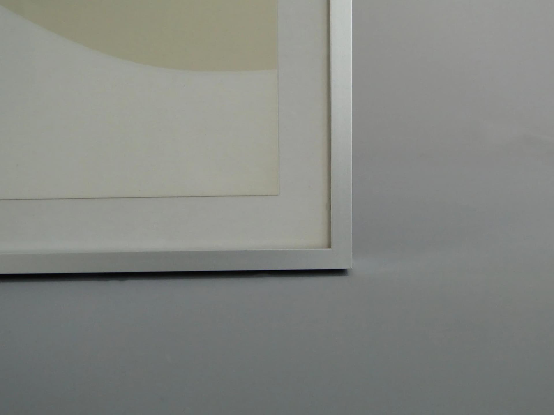 Serigraph graphic, black and white, paper, by H. Grohe, Germany, 1970s. - 399500