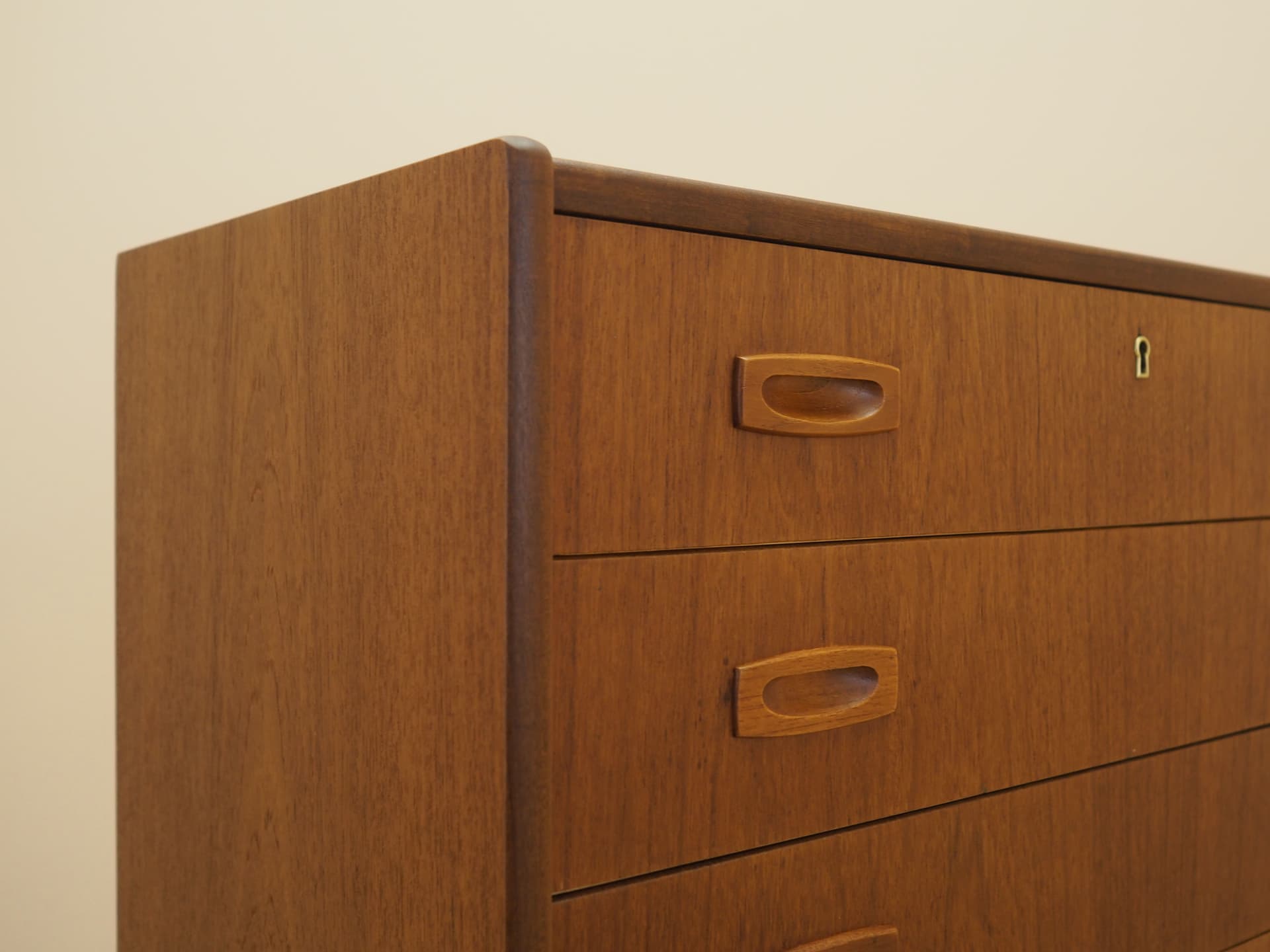 Komoda, brązowy, teak, Dania, lata 60. - 399647