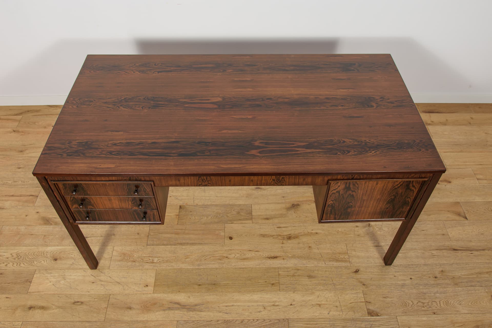 Biurko Model Exklusiv, palisander brązowy, Ikea, Szwecja, lata 60. - 399984