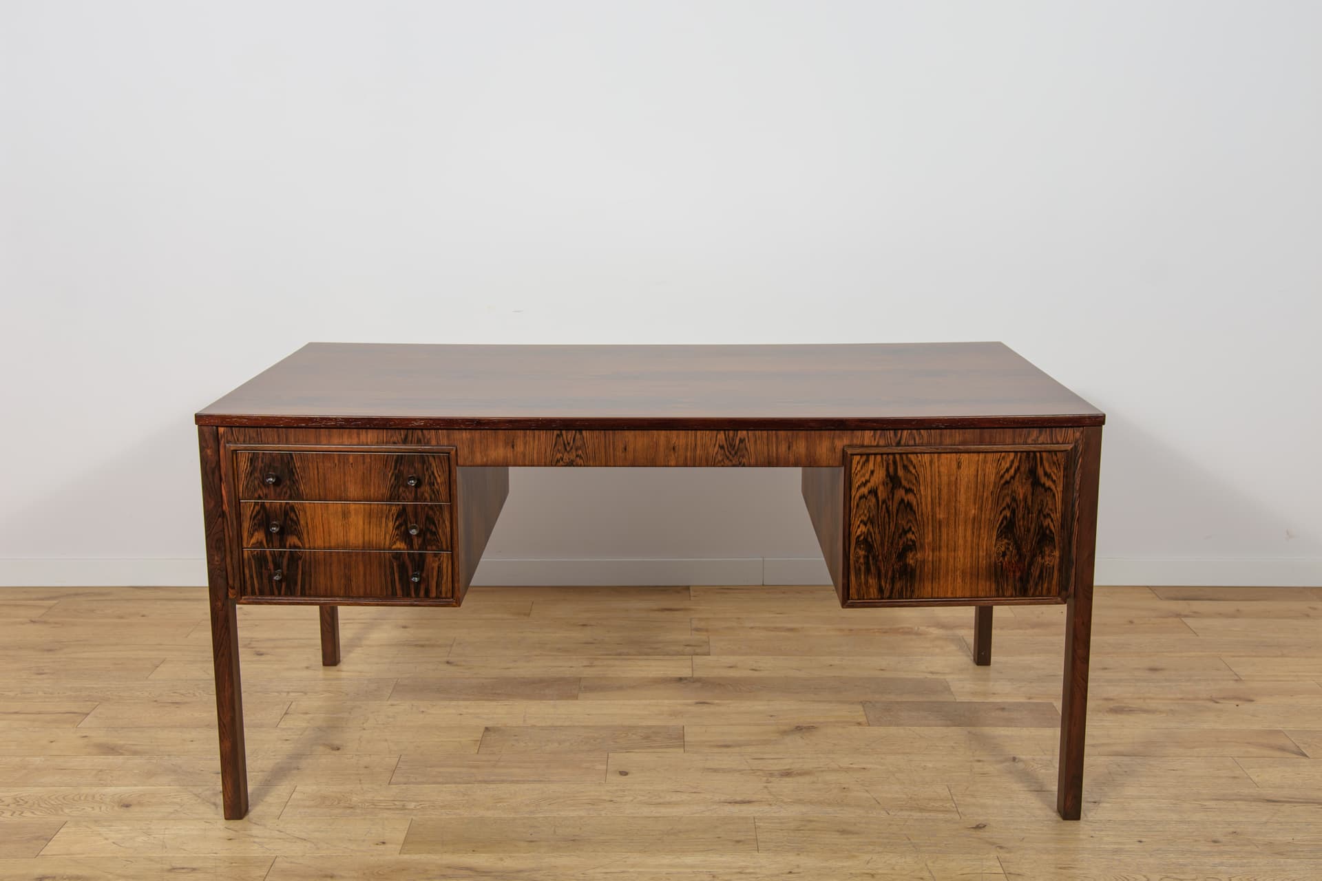 Biurko Model Exklusiv, palisander brązowy, Ikea, Szwecja, lata 60. - 399983