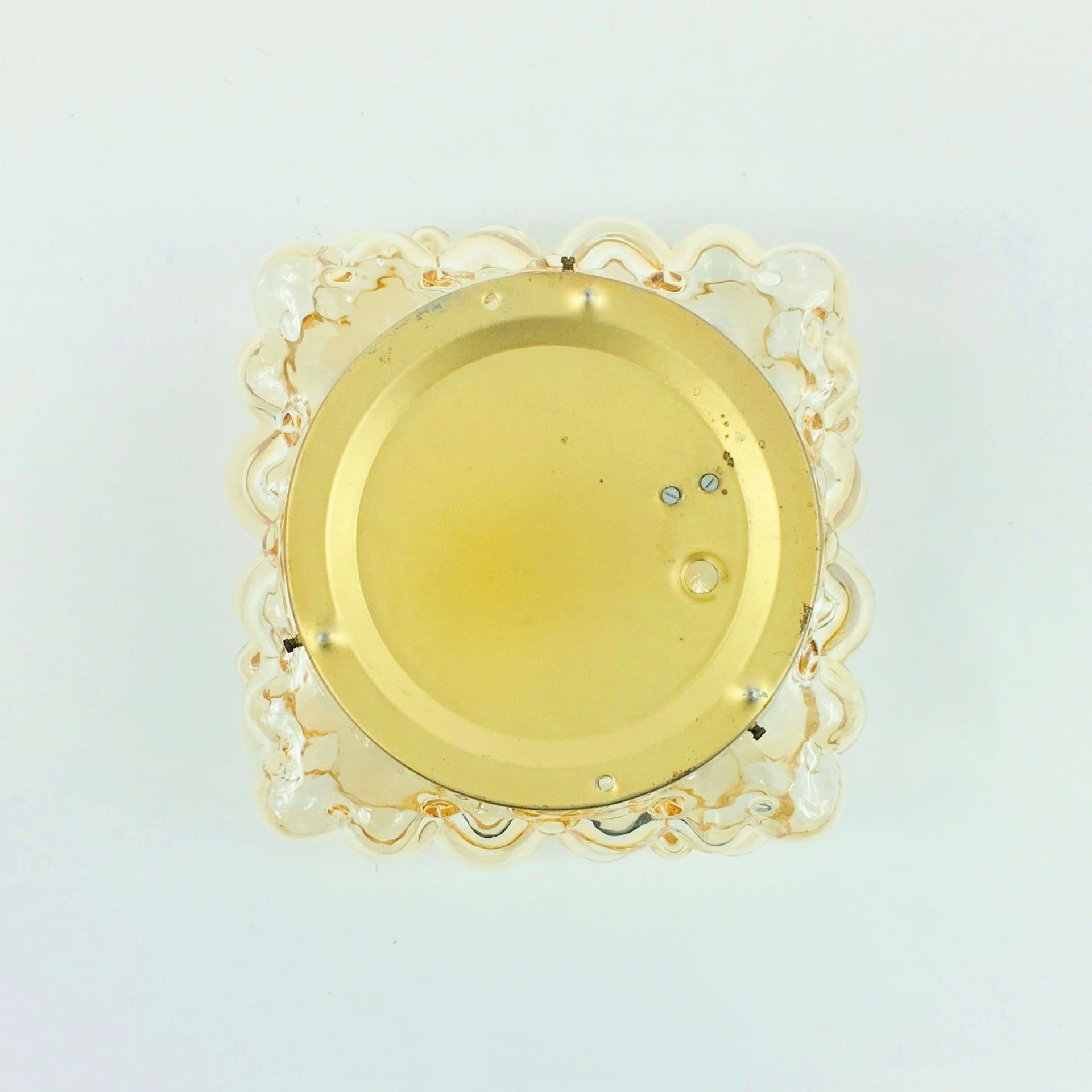 Wall lamp Bubble, gold glass, by H. Tynell, Limburg, Germany, 1970s. - 400374