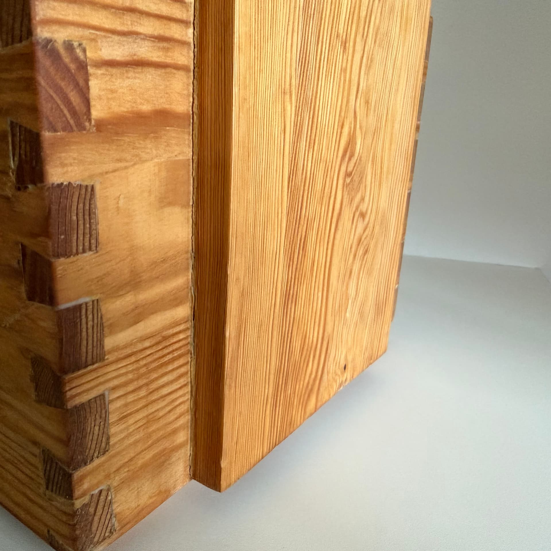 Organizer, brown, oak, pine, Denmark, 1970s. - 400653