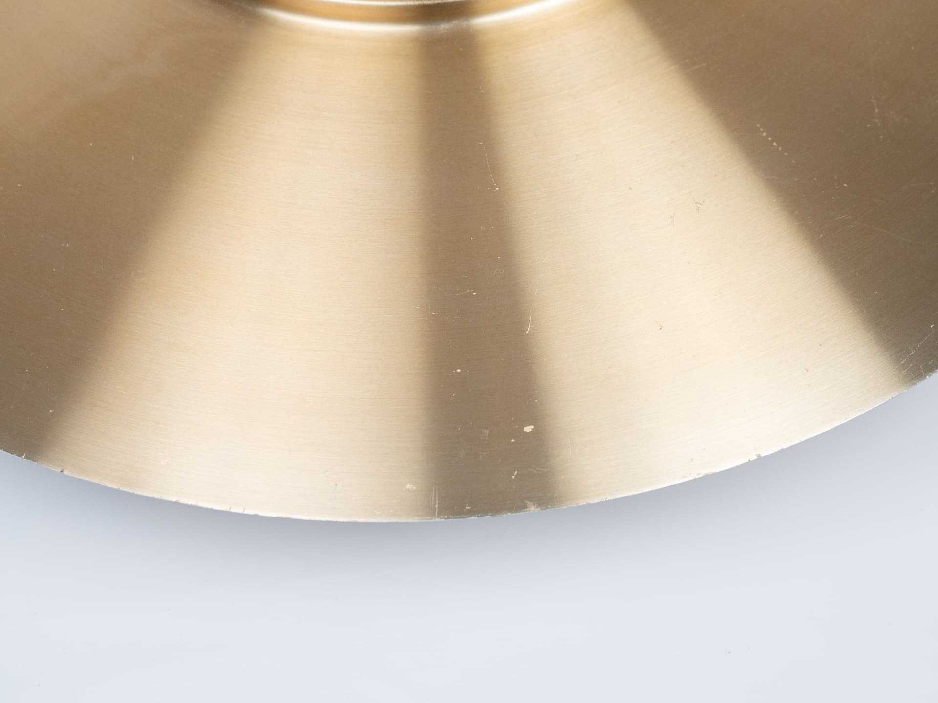 Para lamp wiszących Superlight, aluminium złoty, proj. D. Mogensen, Dania, lata 80. - 400703