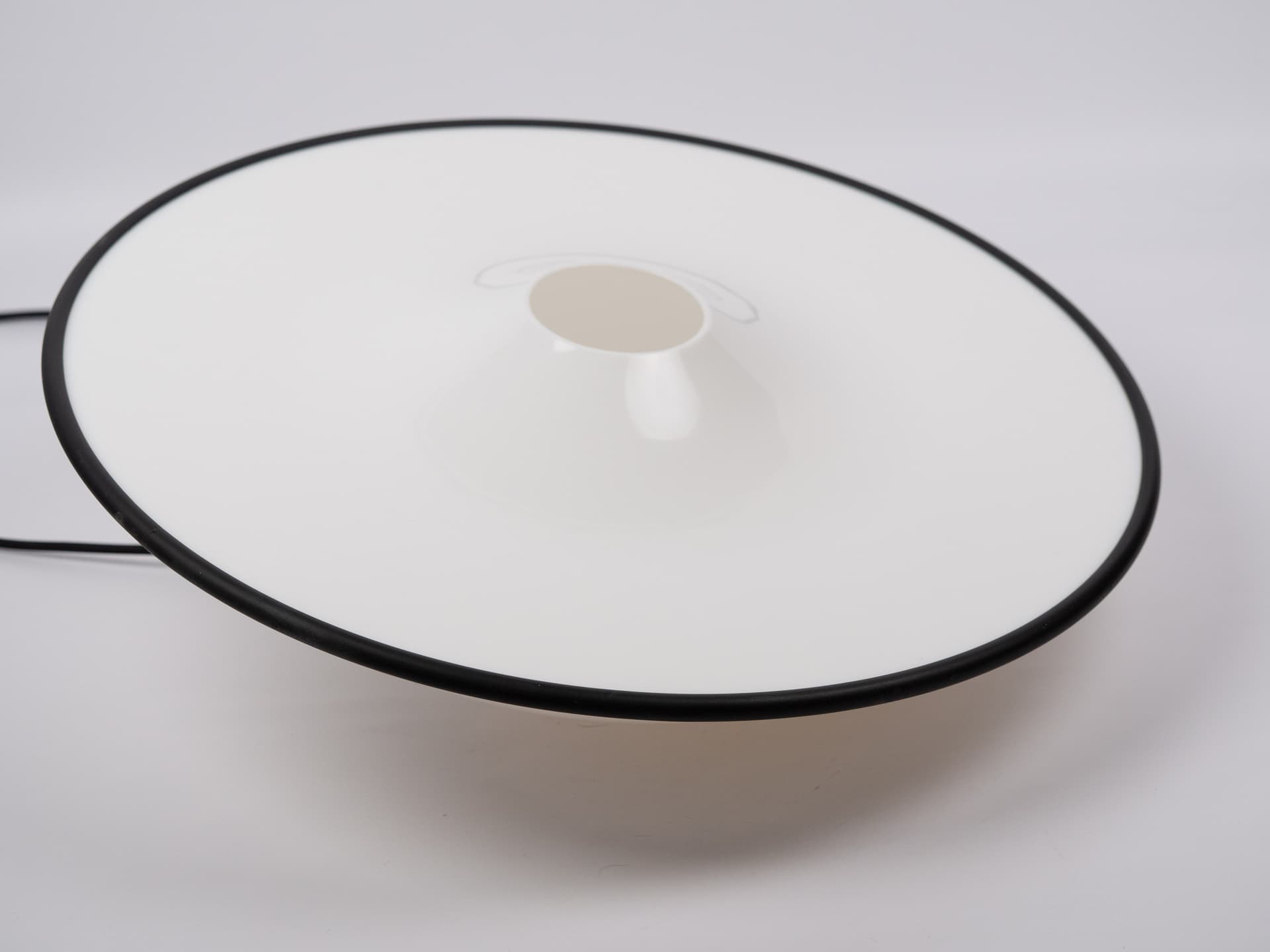 Lampa wisząca Cosmos, biały, plastik, Fog & Mørup, Dania, lata 80. - 400880